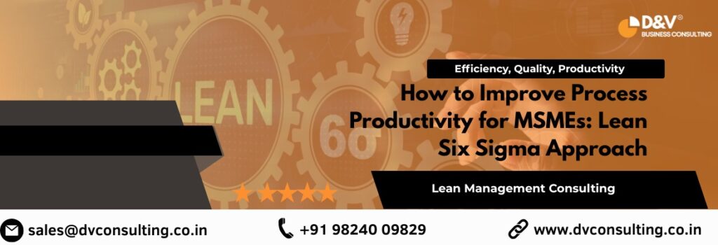 How to Improve Process Productivity for MSMEs | Lean Six Sigma Approach