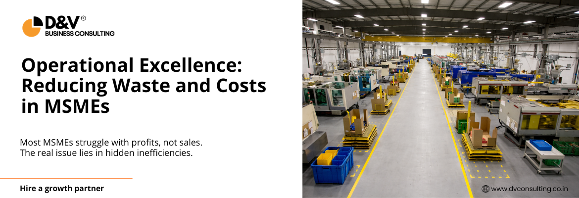 Operational Excellence Reducing Waste and Costs in MSMEs