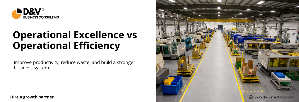 Operational Excellence vs Operational Efficiency Best Consulting Services India