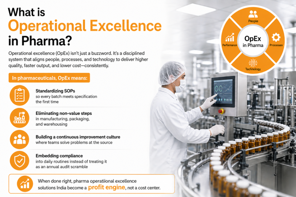 Operational excellence in pharma