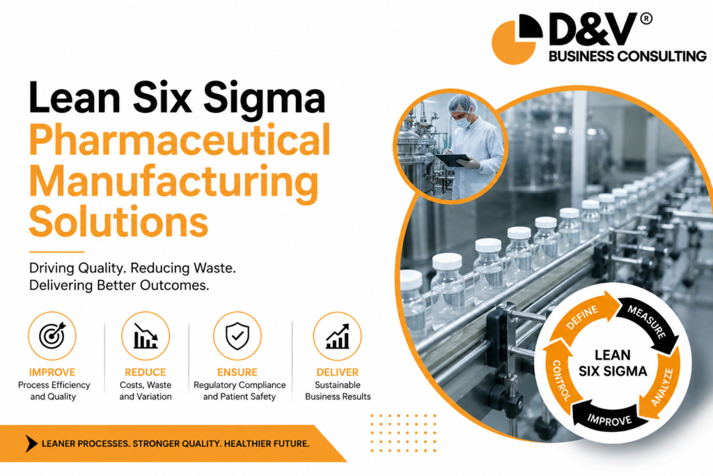 Our Lean Six Sigma Pharmaceutical Manufacturing Solutions