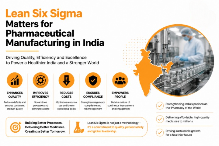 lean six sigma in pharmaceutical manufacturing in India