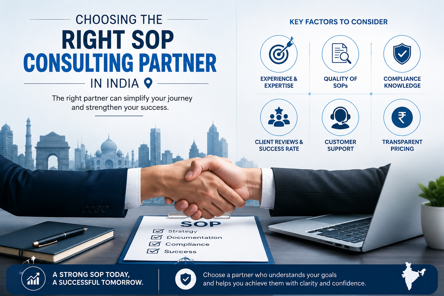 Choosing the Right SOP Consulting Partner in India