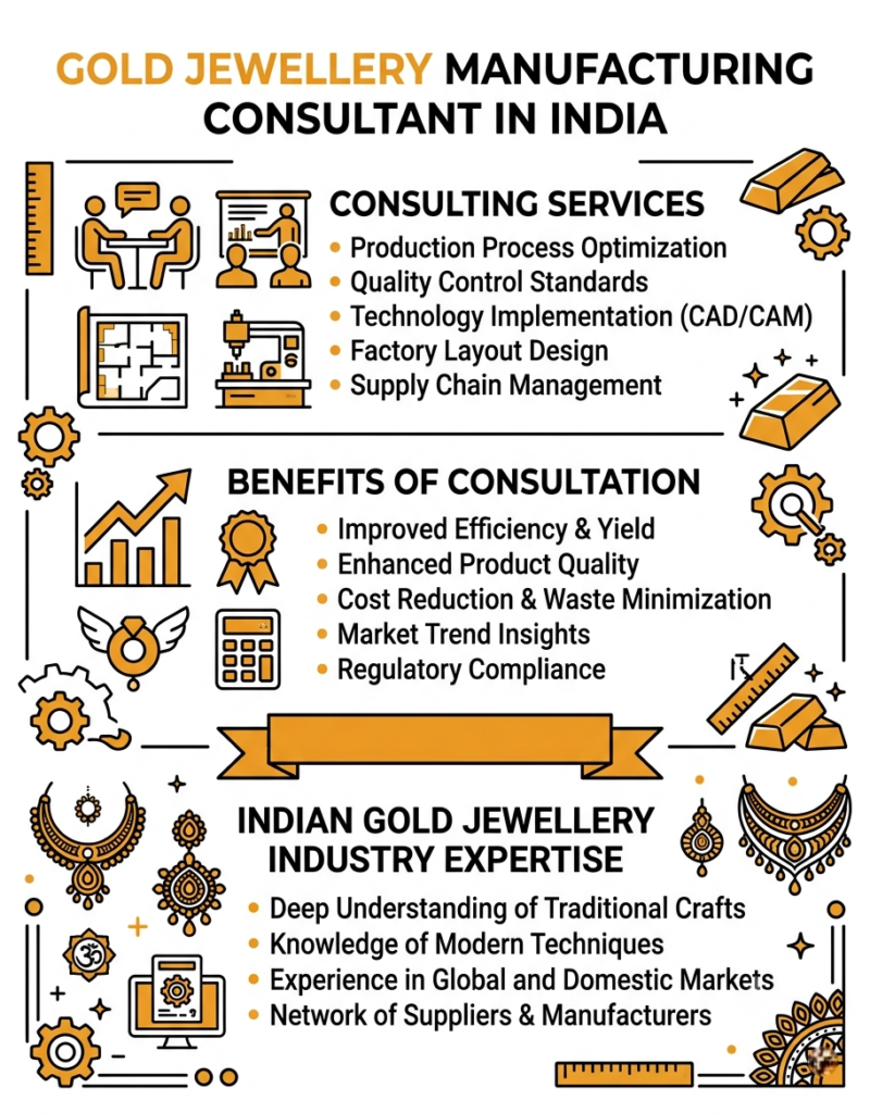 Gold Jewellery Manufacturing Consultant in India