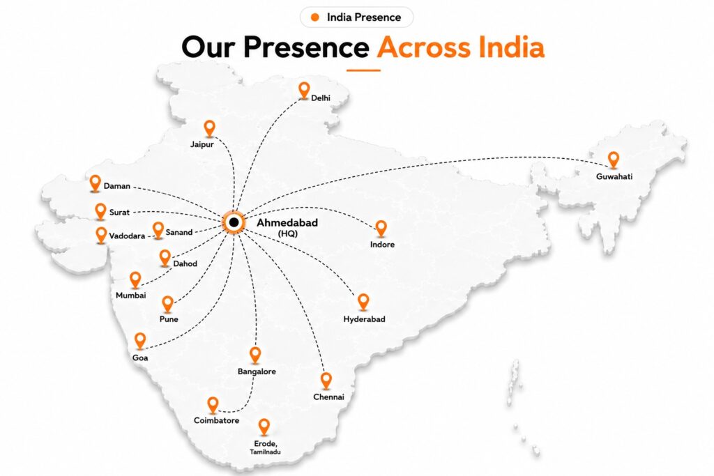 Our Presence Across India