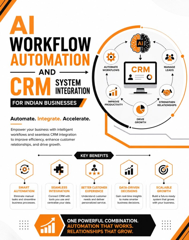 AI Workflow Automation and CRM System Integration for Indian Businesses