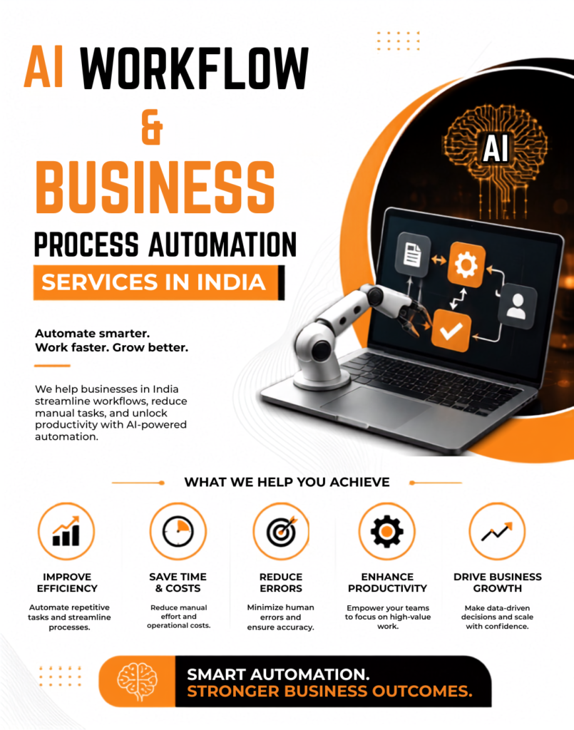 AI Workflow & Business Process Automation Services in India