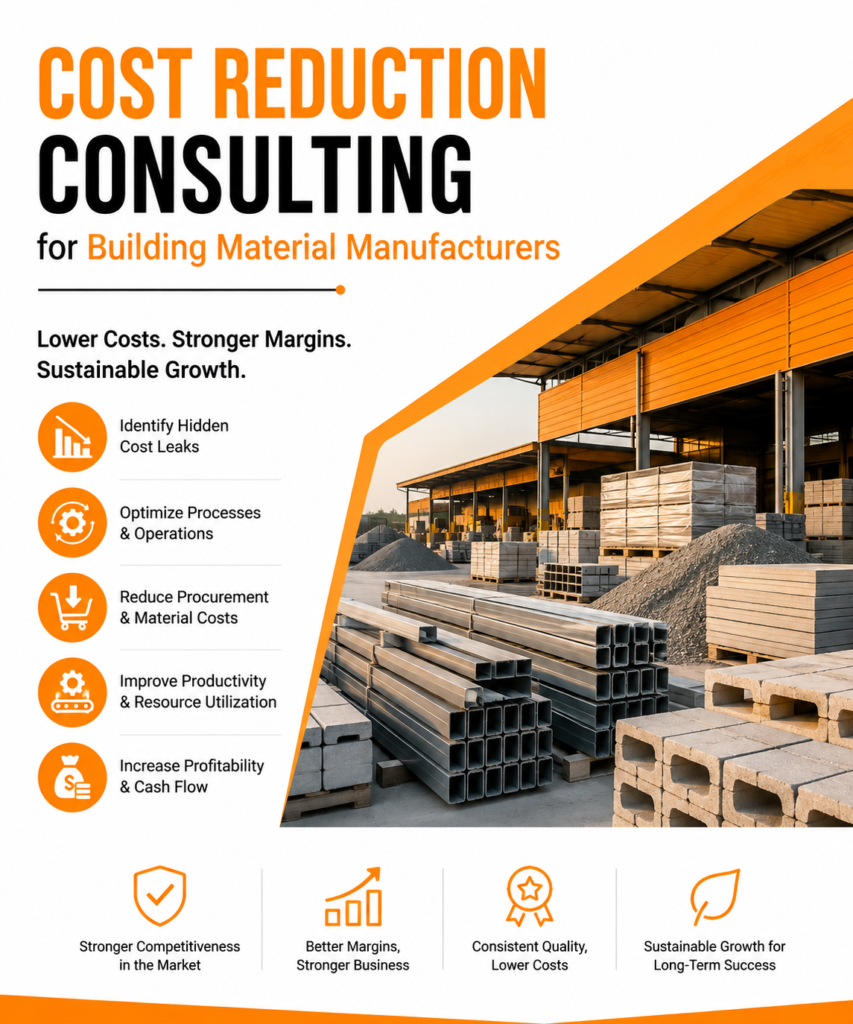 Cost Reduction Consulting for Building Material Manufacturers