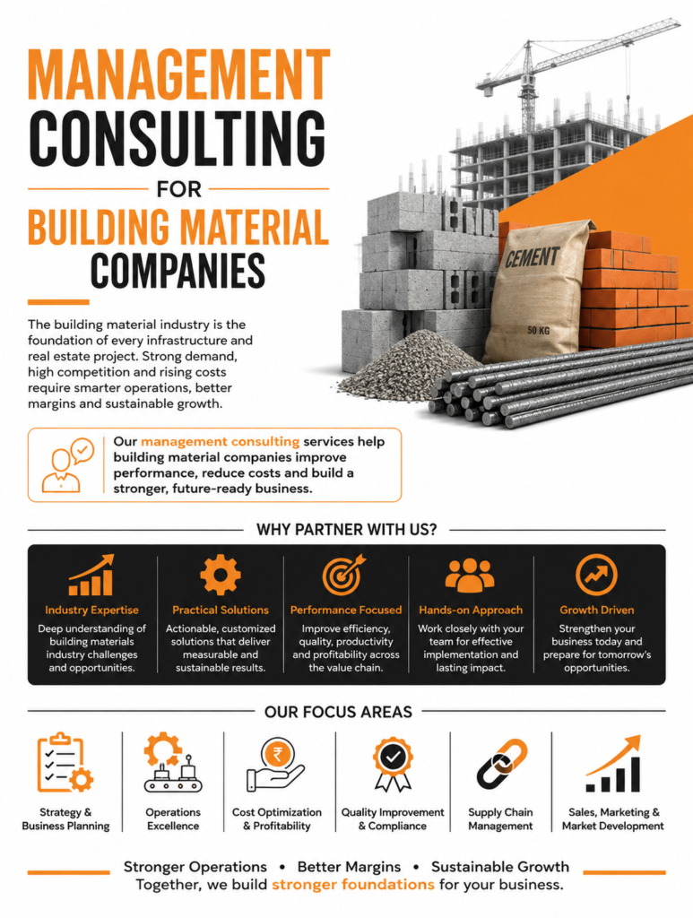 Management Consulting for Building Material Companies
