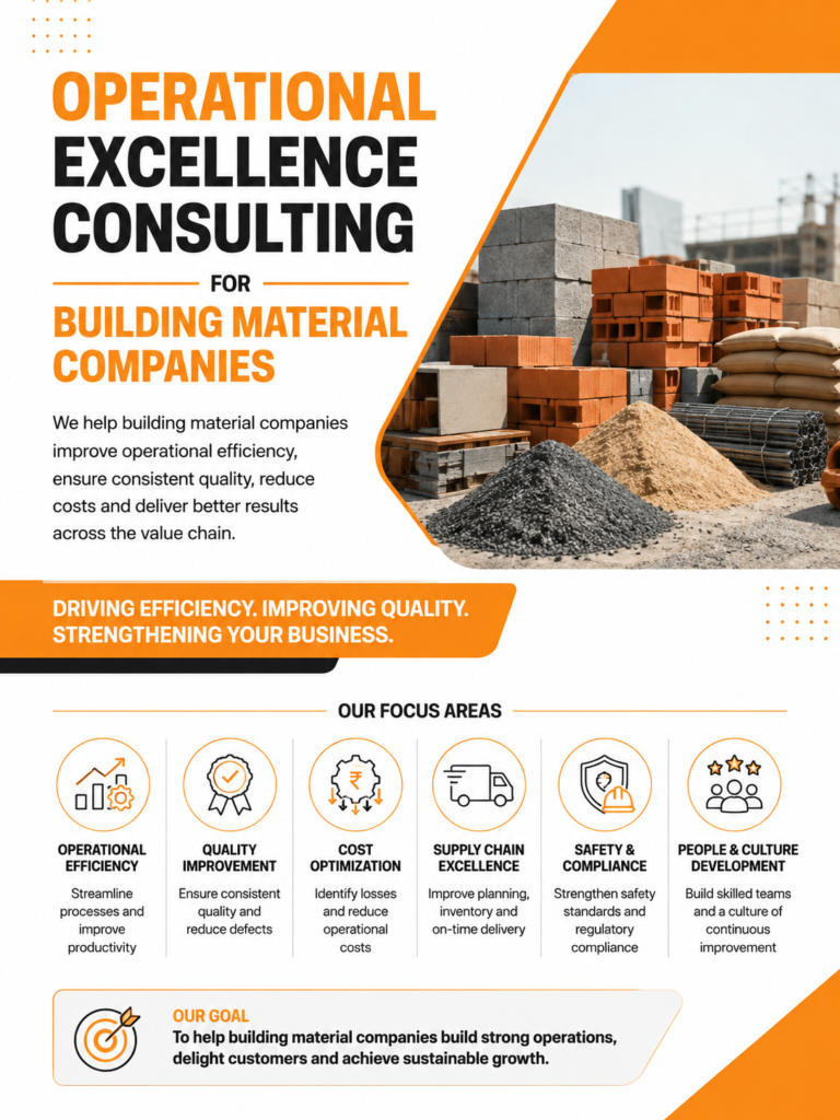 Operational Excellence Consulting for Building Material Companies