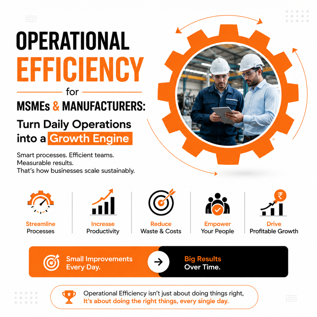 Operational Excellence Consulting for MSMEs Manufacturing