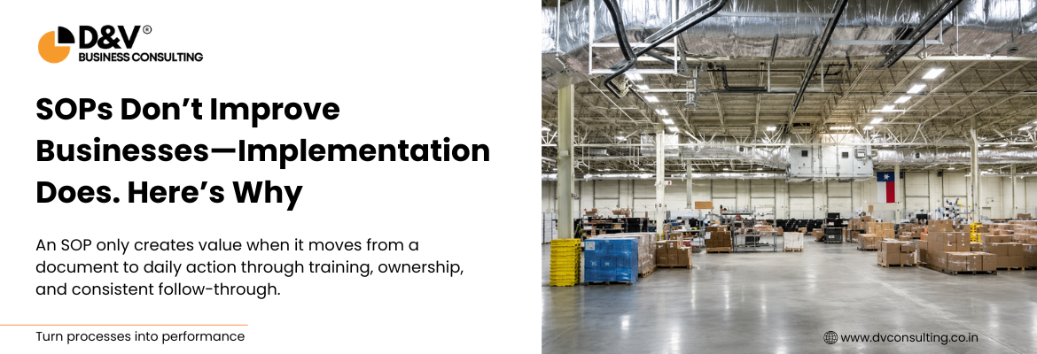 SOP Implementation for Manufacturing and MSMEs