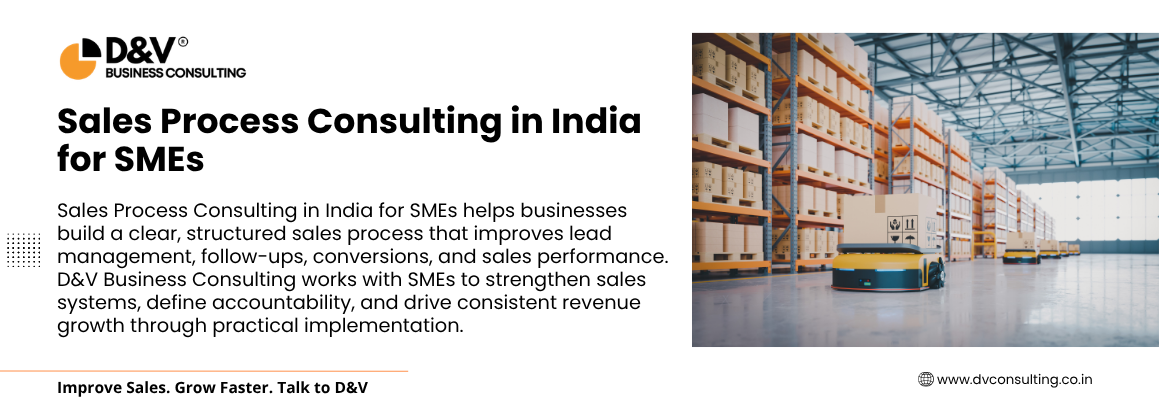 Sales Process Consulting in India for SMEs