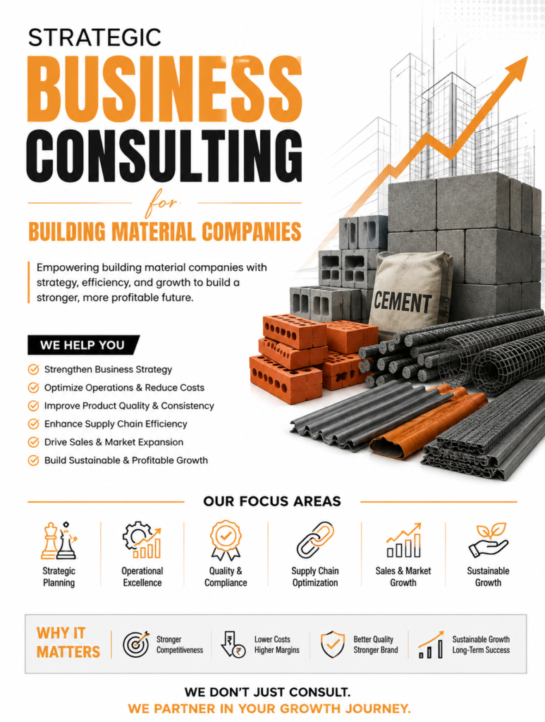 Strategic Business Consulting for Building Material Companies