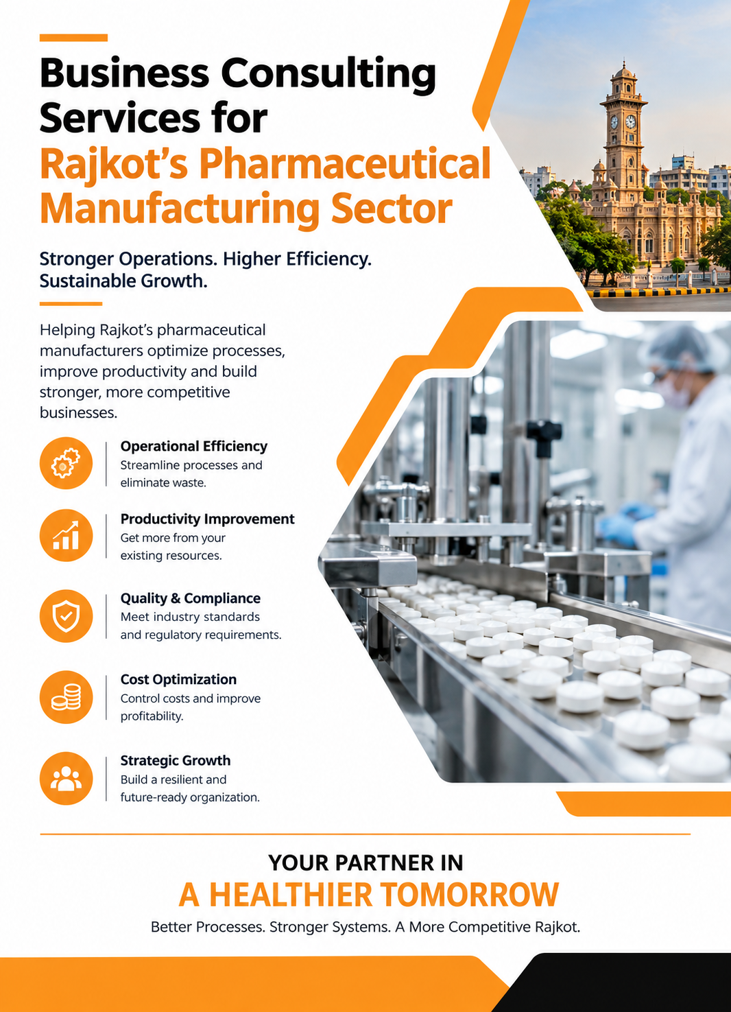 Business Consulting Services for Rajkot's Pharmaceutical Manufacturing Sector