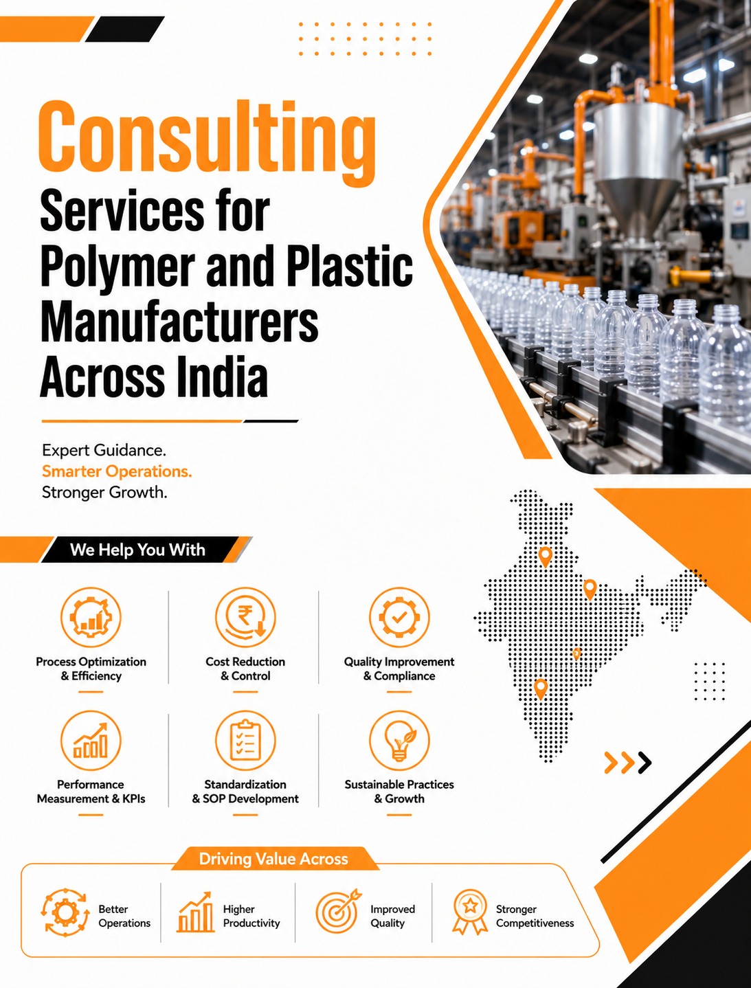 Consulting Services for Polymer and Plastic Manufacturers Across India