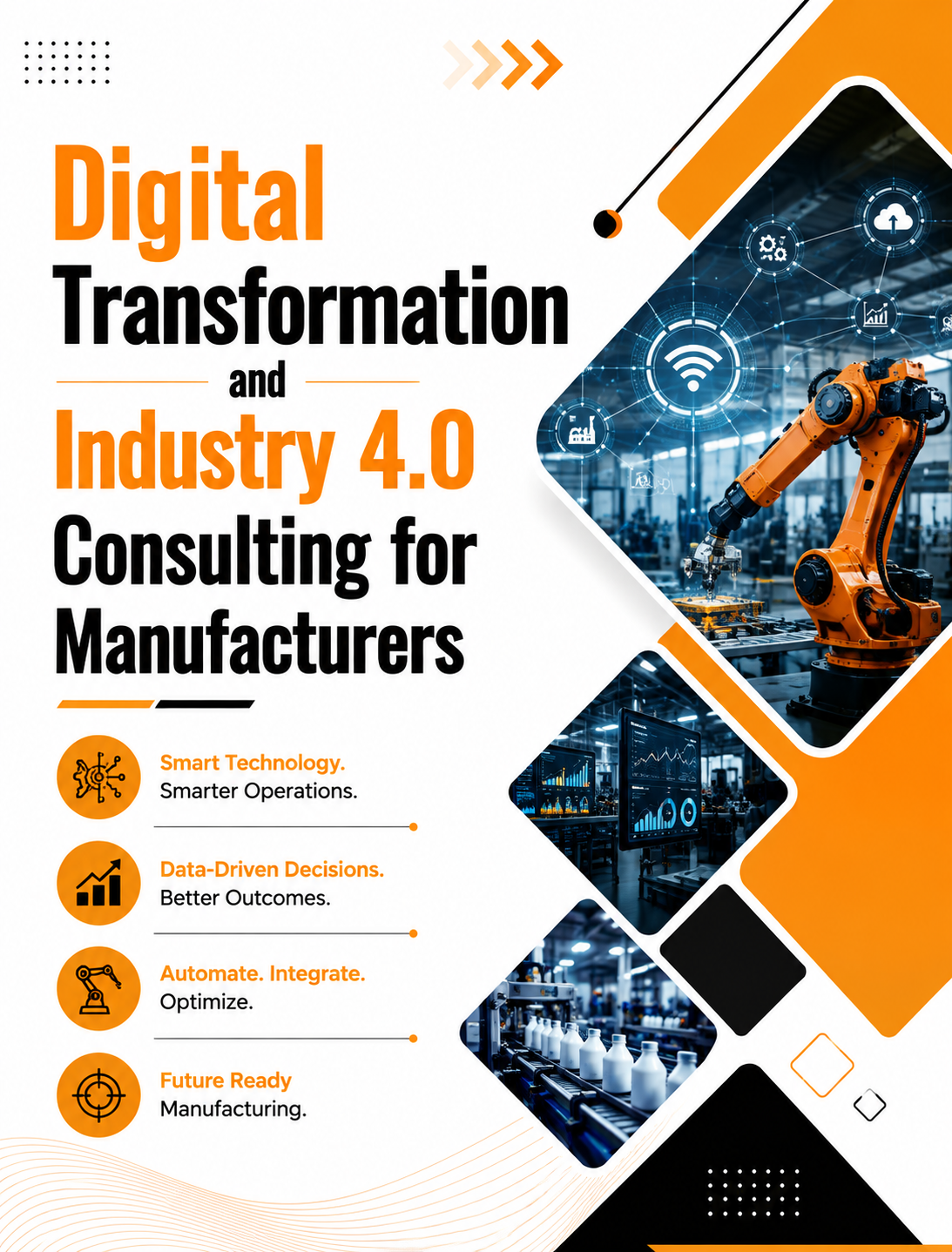Digital Transformation and Industry 4.0 Consulting for Manufacturers