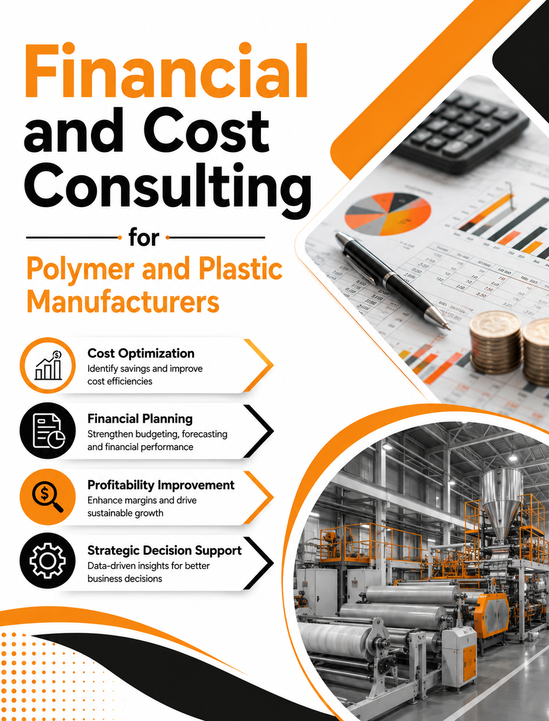 Financial and Cost Consulting for Polymer and Plastic Manufacturers