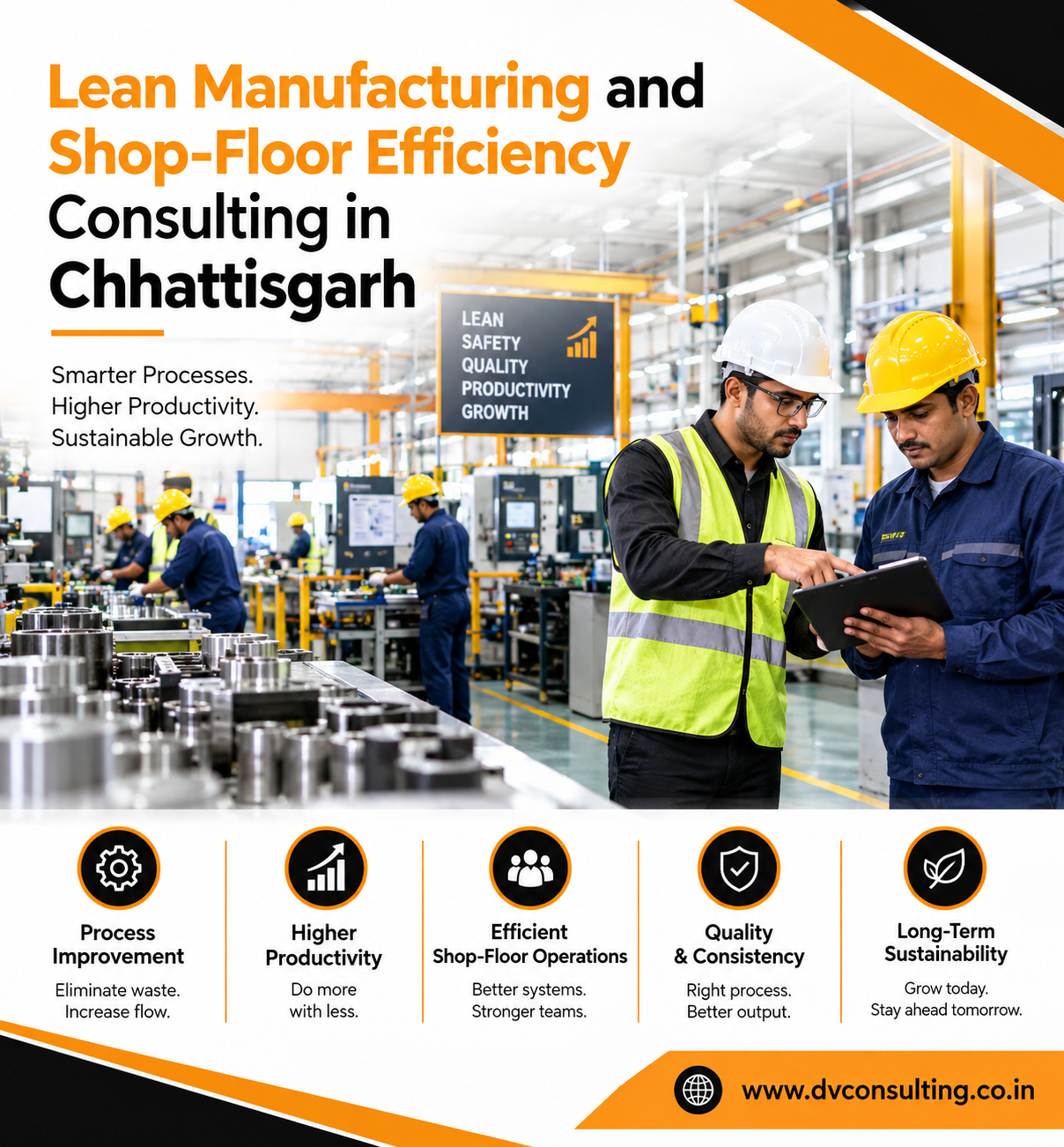 Lean Manufacturing and Shop-Floor Efficiency Consulting in Chhattisgarh