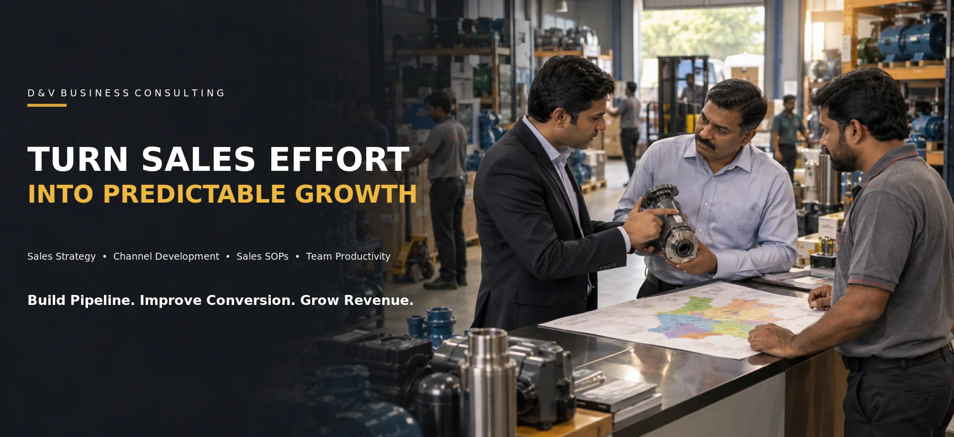 D&V Business Consulting - One stop solutions provider for missing anything in your business growth